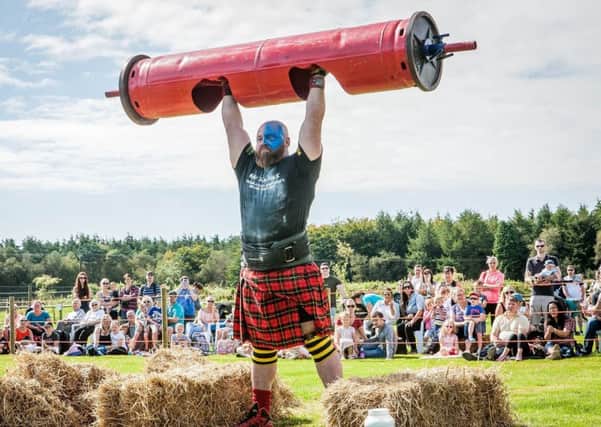 First ever Yorkshire and North Derbyshire Highland Games at Matlock Farm Park 2017