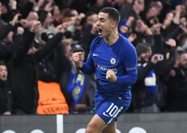 Eden Hazard, who is to be offered a five-year, £300,000-per-week deal to keep him at Chelsea, according to today's rumour mill.