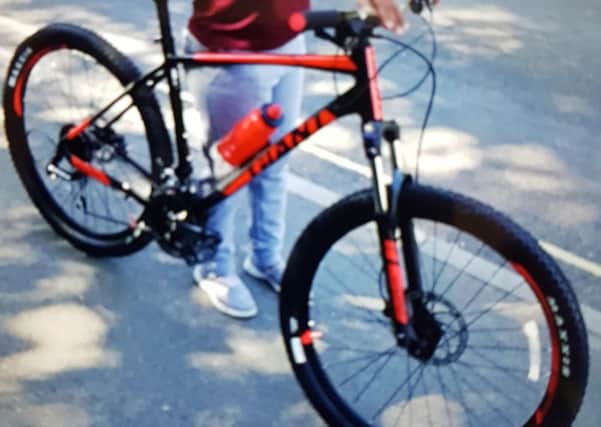 Derbyshire Police have released this image of a bike similar too one stolen from a Hardwick Square in Buxton sometime between noon and 3.15pm on Saturday, August 11.