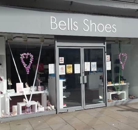 Bells Shoes in Buxton will reopen in September