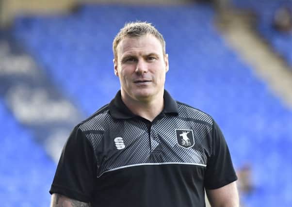 Mansfield Town Manager David Flitcroft
