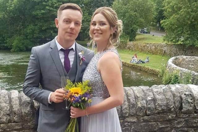 Staffordshire Moorlands District Council is investigating what happened at Longnor Races which left rider Sean Vose, pictured here with girlfriend Amy Woolstencroft, paralysed