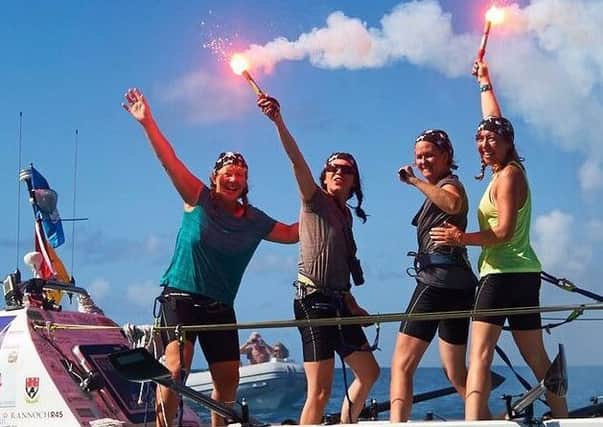 Francis Davies, Helen Butters, Janette Benaddi and Niki Doeg, known as the Yorkshire Rows, will appear at the next Buxton Adventure Festival event.