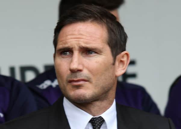 Frank Lampard is preparing his Derby County side for a trip to Jose Mourinho's Manchester United