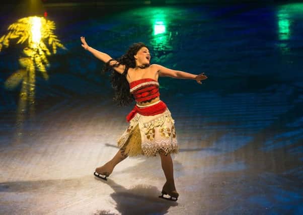 Moana at Disney on Ice.