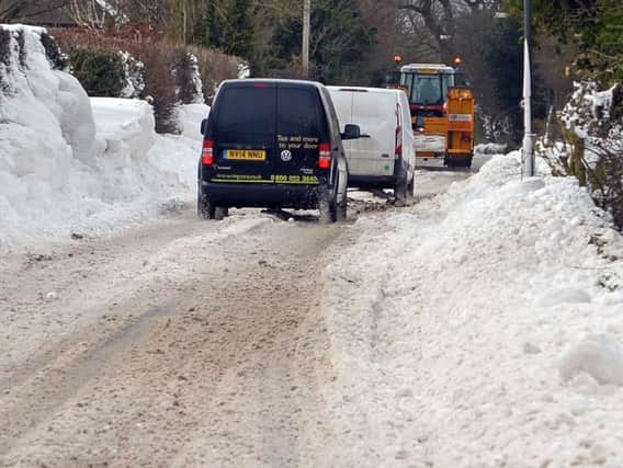 It could be even worse than the winter of 2010/11 when record breaking levels of snow were dumped on Derbyshire as a whole.