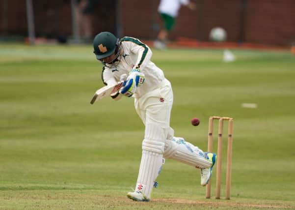 Anuj Dal batting