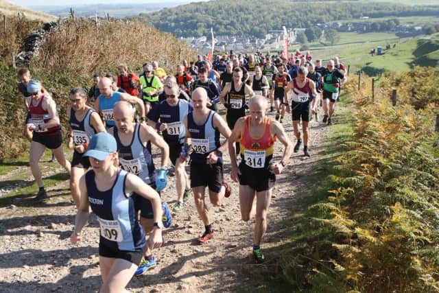 The fell race covered a distance of 20 kilometres.