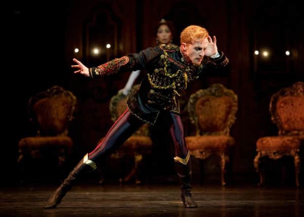 Steven McRae as Prince Rudolf. Photo by Alice Pennefather.