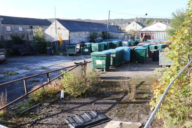 The former council depot on Market Street in Buxton.