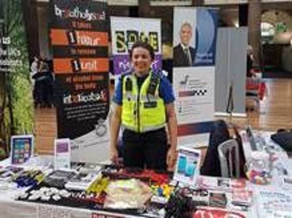 PCSO Linda Cook, of the Buxton Safer Neighbourhood Policing Team,