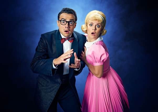 Ben Adams and Joanne Clifton in The Rocky Horror Show which tours to Sheffield Lyceum in February 2019.