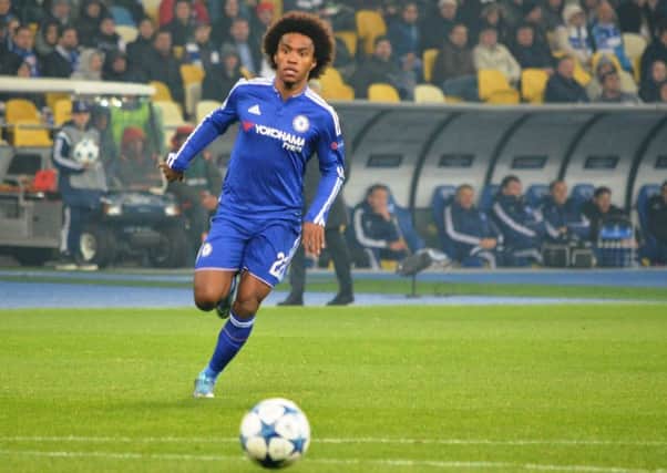 Chelsea midfielder Willian, whose move to Barcelona could be on the cards again, according to today's football transfer grapevine.
