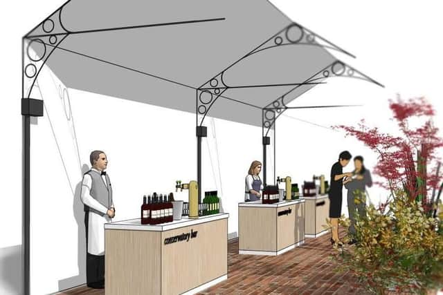 The development of Conservatory theatre bars  and space in the Conservatory for drinks receptions before and after events is one of the ideas Parkwood Leisure has announced