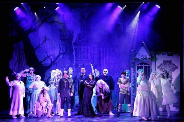 The Addams Family Musical at New Mills Art Theatre. Photo by www.mphotographic.co.uk