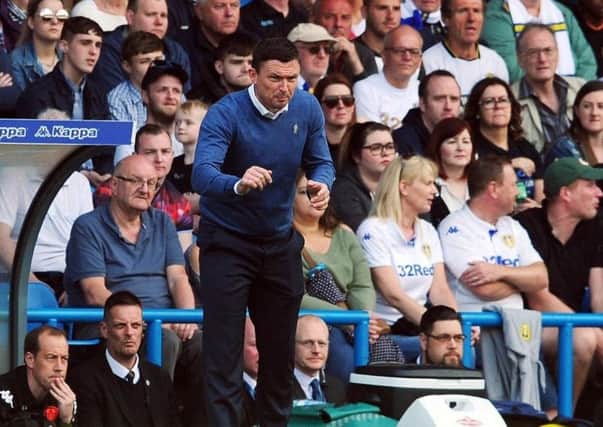 Former Leeds boss Paul Heckingbottom, who Leeds sacked on June 1.