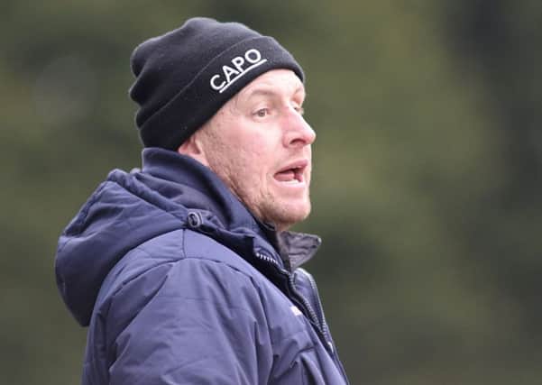 Buxton FC joint manager Paul Phillips