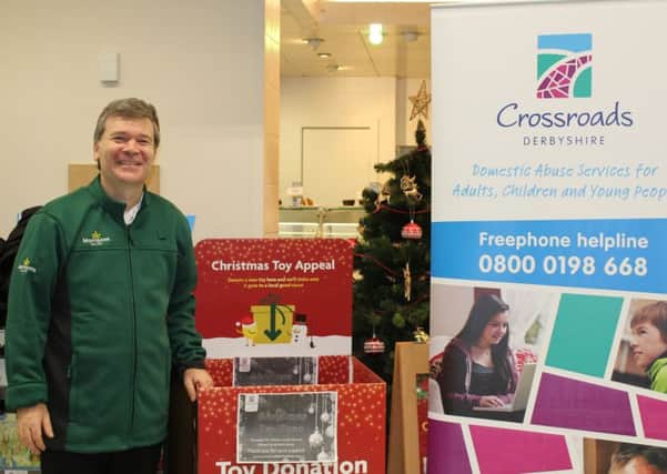 Morrisons workers in Buxton back toy appeal for Crossroads.