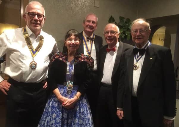 Buxton Rotary Club 96th charter anniversary.