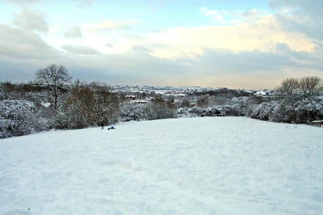 A period of heavy snow is being forecast for Buxton on Saturday