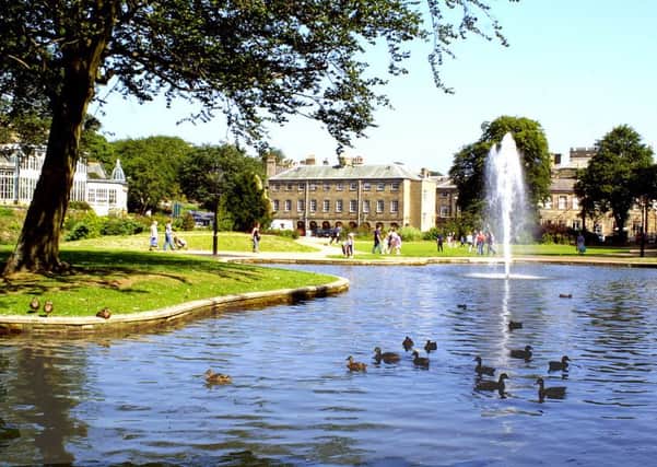 Buxton's Pavilion Gardens is a big draw for visitors.