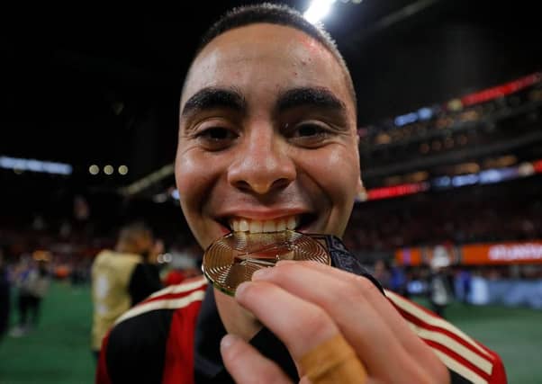 Miguel Almiron is set for a £20m move to Newcastle United. (Photo by Kevin C. Cox/Getty Images)