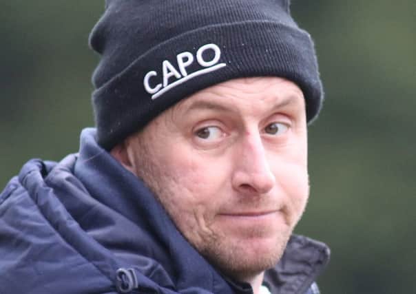 Buxton FC v Hednesford, joint manager Paul Phillips