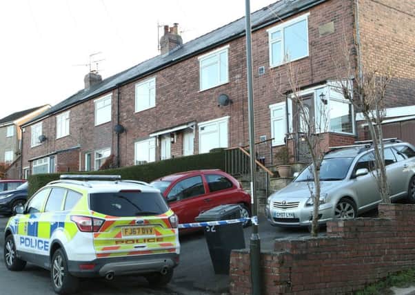 Scene of the Police incident on Western Lane Buxworth