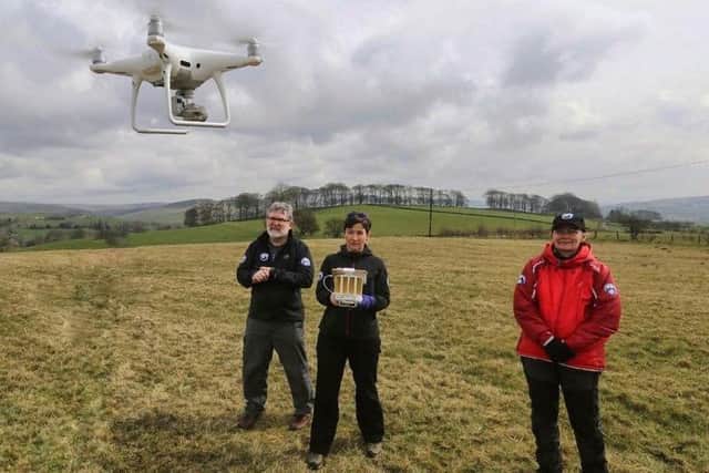 Buxton Mountain Rescue Team has become the first in England and Wales to be cleared for the use of drones.