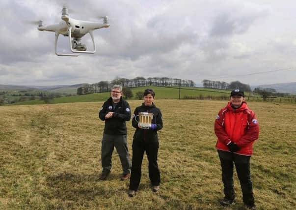Buxton Mountain Rescue Team has become the first in England and Wales to be cleared for the use of drones.