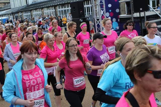 Over 600 people took part in the 2018 Race for Life in Buxton.