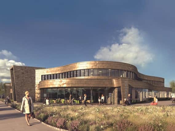 Artists impression of the new Christie Cancer Centre at Macclesfield