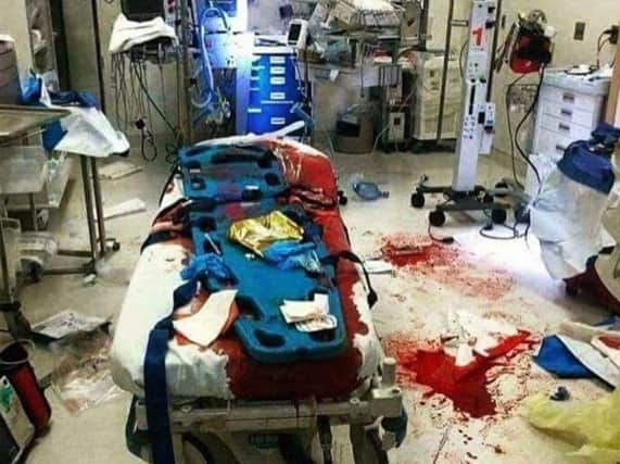 Image shared on Twitter by police in Hampshire.