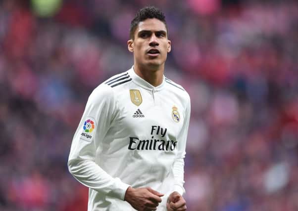 Rafael Varane has a a £429m release clause. (Photo by Denis Doyle/Getty Images)