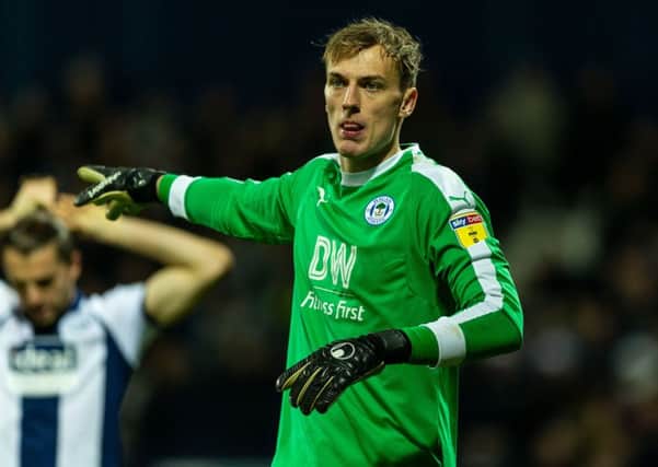 Wigan loan keeper Christian Walton is said to be a target of Derby County. (Photo by Paul Harding/Getty Images)