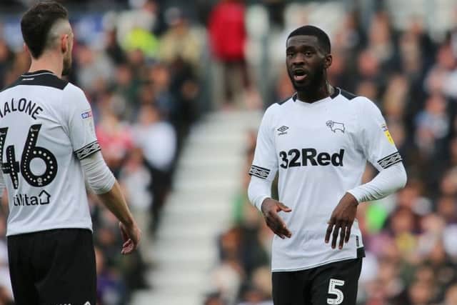 CB: Fikayo Tomori-7. The tall defender played on the front foot and did the best out of the Derby backline. Used his height advantages to win his fair share of headers up against Roofe.
