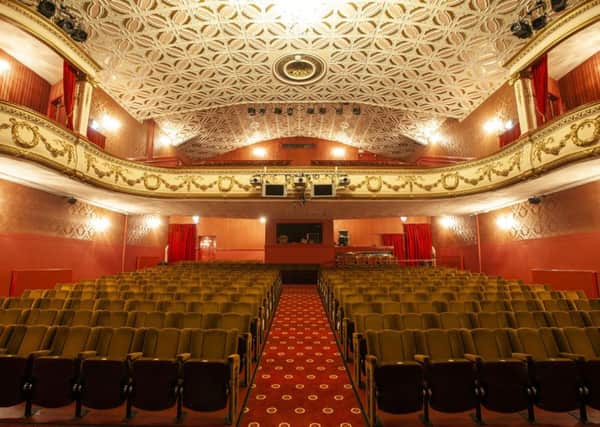 Inside the newly-restored New Mills Art Theatre auditorium. Photo: Mike Petch.