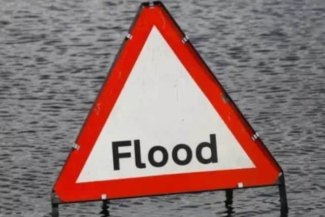 A flood alert is in force for the River Wye.