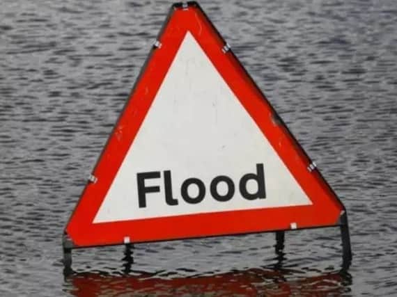 A flood alert is in force for the River Wye.