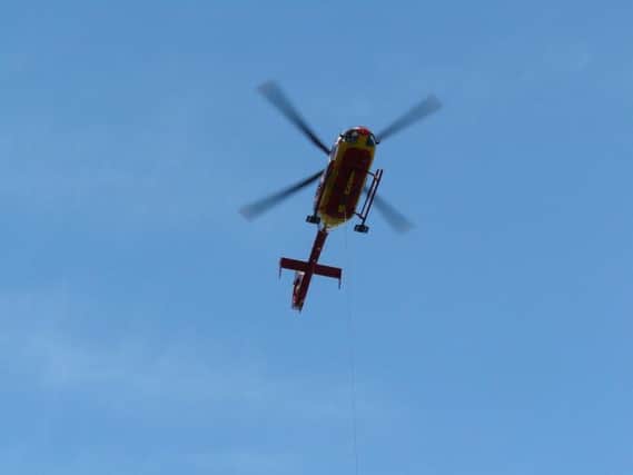 Derbyshire Fire & Rescue Service and the North West Air Ambulance attended the incident.