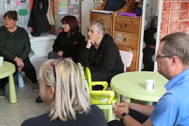 Ruth George MP meeting Nursery owners to hear their worries about the future of the sector
