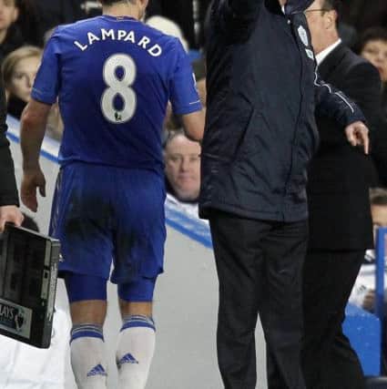 Frank Lampard and Harry Redknapp