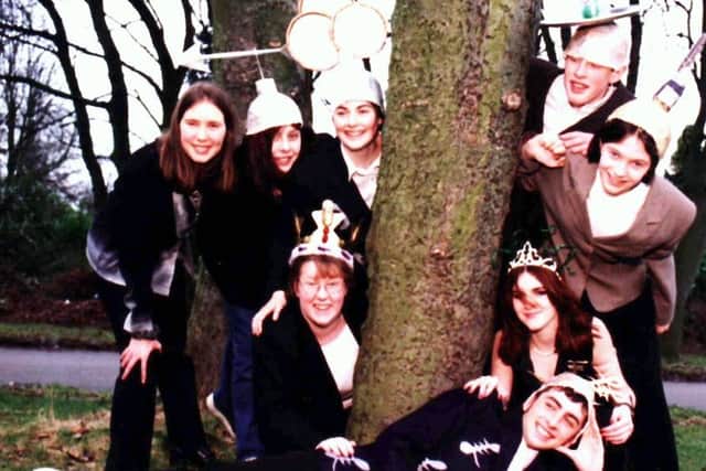 The Tempest at Buxton Community School, February 1998