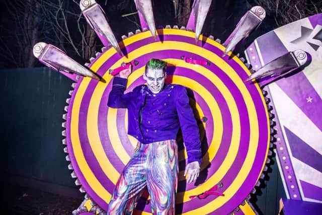 Scarefest performer Jack Lewis