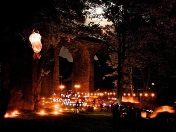 Saturday's lantern procession will be accompanied by a street party in the centre of New Mills.