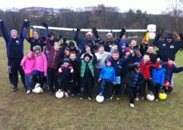 Participants in the Bucks in the Community half-term football camp. Photo contributed.