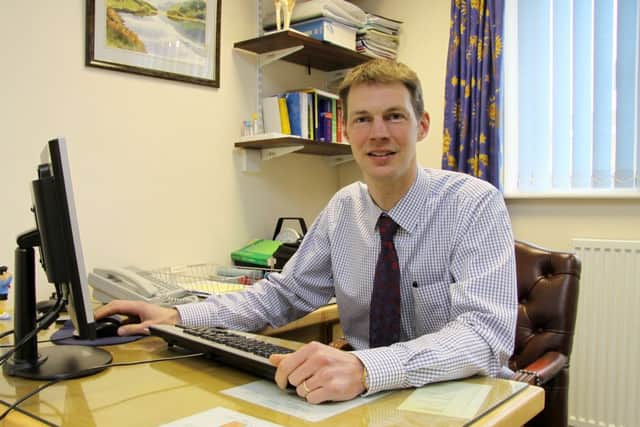 Dr.Ben Milton of Youlgrave Surgery.