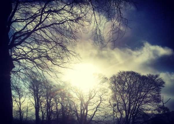 "A beautiful morning in Buxton" by ecology student Timothy Body.