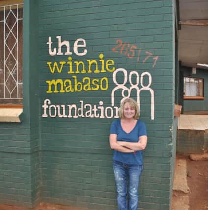 Lisa Ashton, founder of Glossop charity The Winnie Mabaso Foundation, which supports orphans in South Africa. Photo contributed.