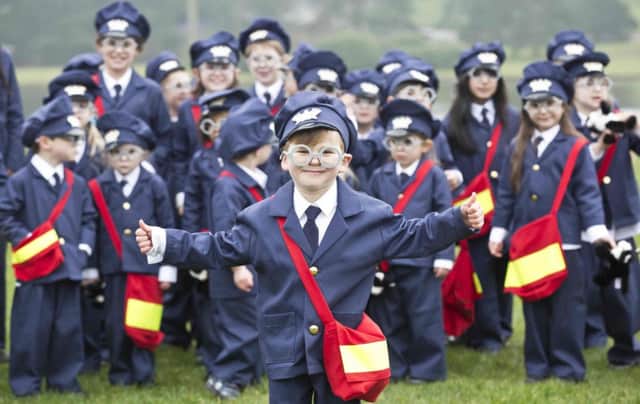 Buxton's Max Mosley has been named as one of the country's biggest Postman Pat fans in a competition organised by Alton Towers to celebrate their new CBeebies Land. Photo credit Fabio De Paola/PA.
